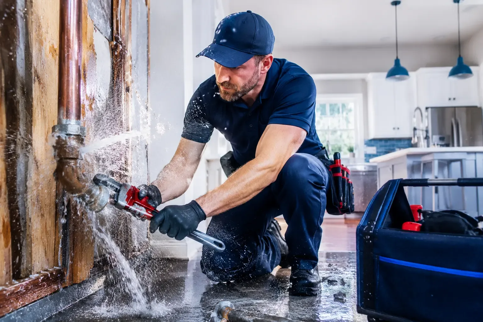 Local emergency pipe repair professionals in Double Springs, AL